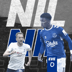 Everton F.C. vs. Tottenham Hotspur F.C. First Half