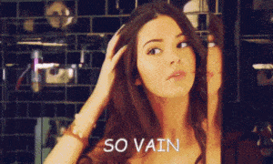 so vain