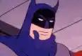 Classic Batman Cartoon Thinking