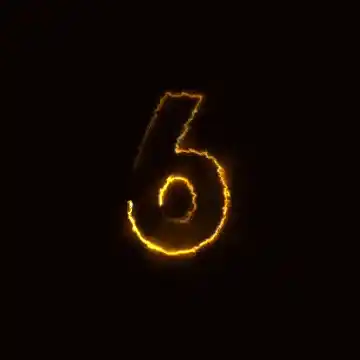 Fiery Number 6
