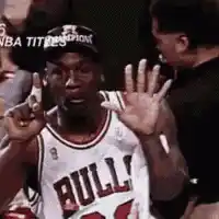 Michael Jordan's 6 Rings NBA Championship