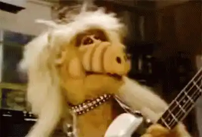 Alf Plays Guitar