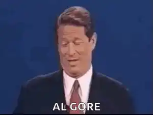 Al Gore at Democratic Presidential Debate