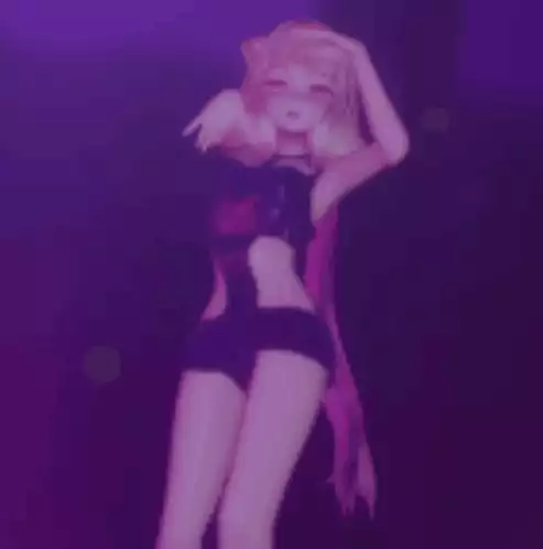 Alymew VTuber Cat Girl Dance