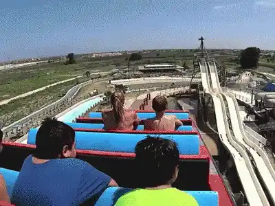 Amusement Force Water Ride Drop