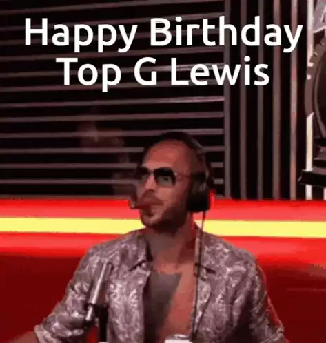 Andrew Tate Lewis Birthday