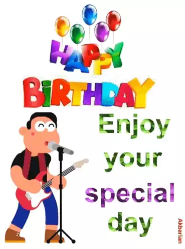 Happy Birthday Animated Greeting Card