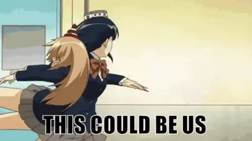 Anime Fight - This Could Be Us Meme