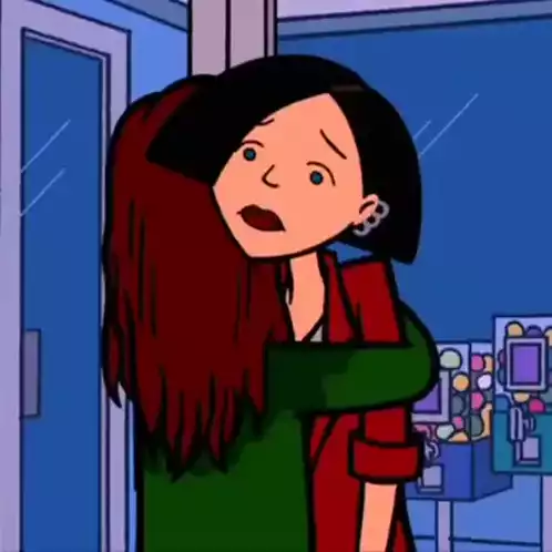 Daria and Jane's Awkward Hug