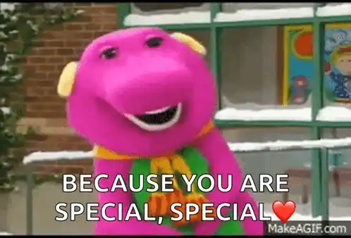 Barney: Because You Are Special