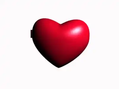 Bean My Beloved Heart Locket