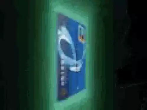 Animated Boy Uses Big Bank Card