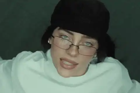 Billie Eilish: Close-Up in Glasses & Beanie