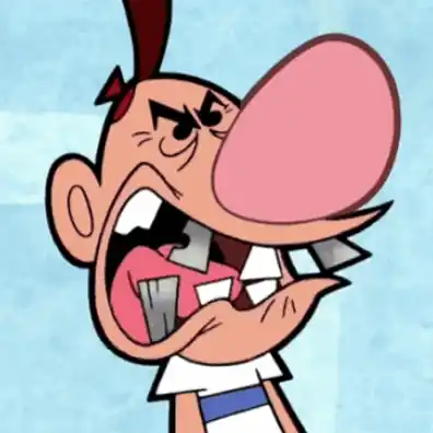 Billy Clicks Teeth in Billy and Mandy