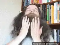 Blake Be Like: Beard Cupping