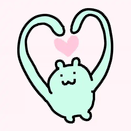 Boogerbear Luckycavity Pixel Art Cat