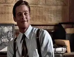 Young Brad Pitt's Charming Smile