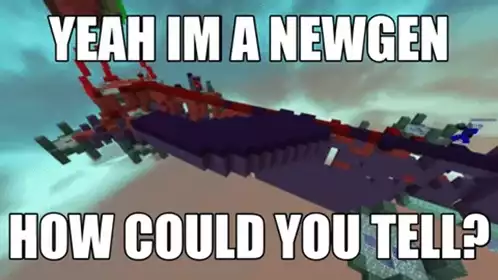 Minecraft Bridge Newgen Meme