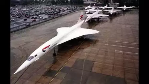 Bright Airways Concorde on Tarmac