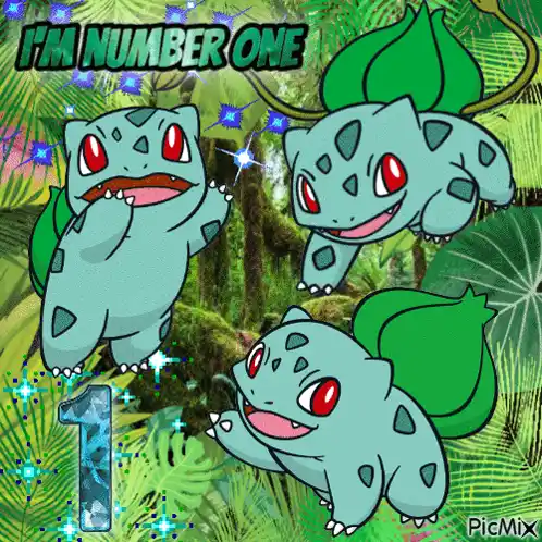 Bulbasaur Pokemon: I'm Number One