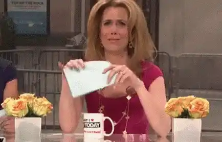 Woman Tears & Eats Paper Prank