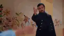 Man Says Byeeee with Hand Gesture