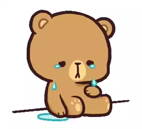 Candycqnepoop - Crying Cartoon Bear
