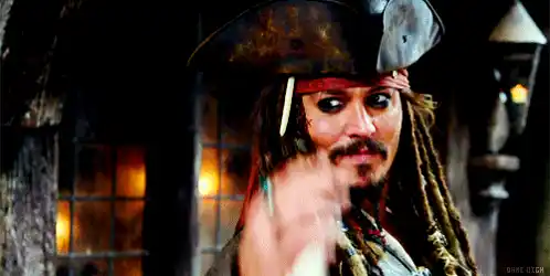 Captain Jack Sparrow Hat Tip & Salute