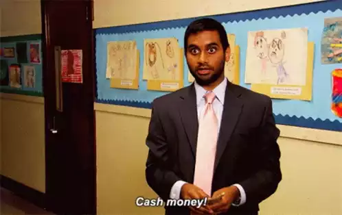Man Says 'Cash Money!'
