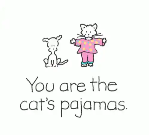 You Are The Cat's Pajamas