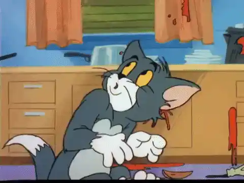 Tom and Jerry: Tom's Funny Dazed Face