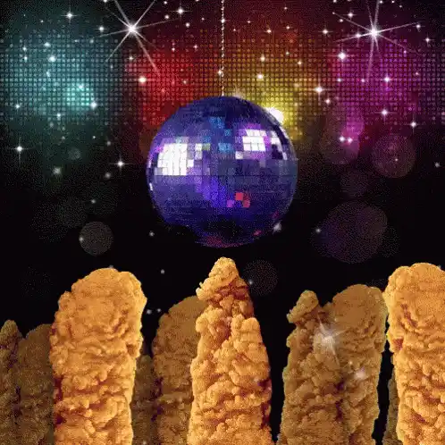 Disco Chicken Strips Party