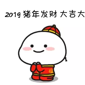 2019 猪年发财 大吉大 Chinese New Year