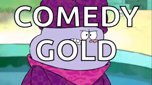 Chowder Reads Comedy Gold Book