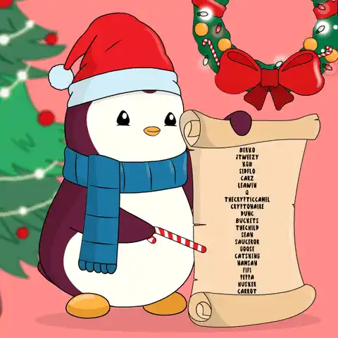 Pudgy Penguin's Christmas List