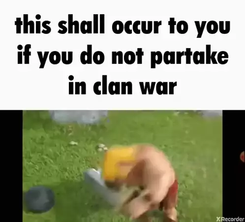 Clash of Clans: Don't Skip Clan War!