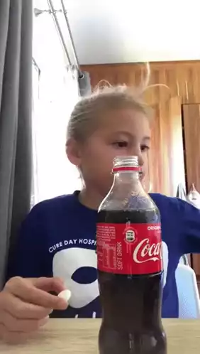 Cola Mentos Explosion
