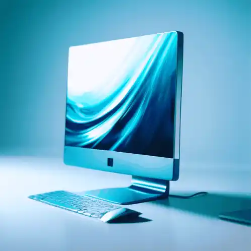 Sleek Desktop Computer Setup