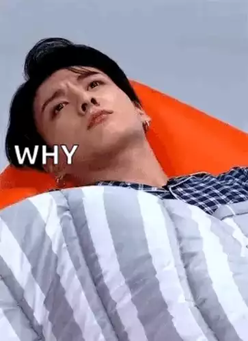 BTS Jungkook's Confused Reaction