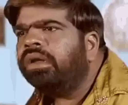 Man's Confused and Surprised Reactions
