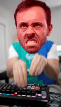 Corey Tonge Angry Typing