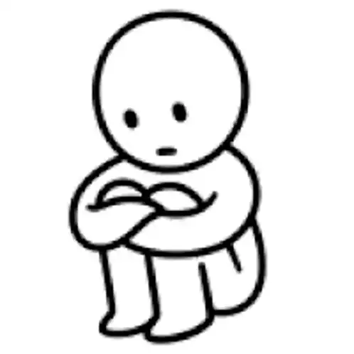 Animated Character Crying