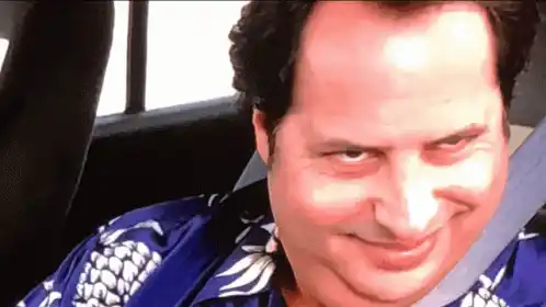 Jon Lovitz's Cutesy Flirty Grin