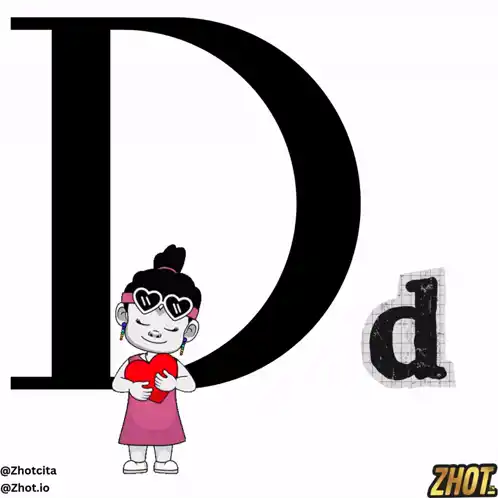 Zhotcita's Animated Letter D