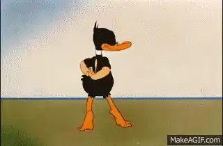 Daffy Duck Sensual Dance