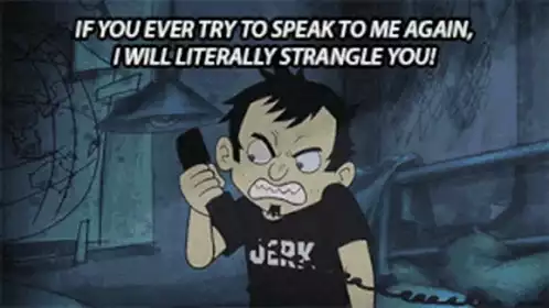 Angry Dan Vs. Dan Threatens to Strangle