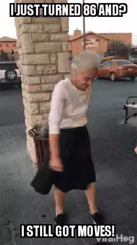 86-Year-Old Woman Still Got Moves Dancing