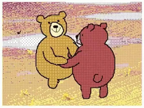 Dancing Cartoon Bears