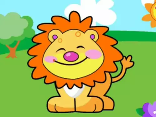 Happy Dancing Lion