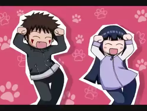 Naruto Hinata & Kiba Caramelldansen Meme